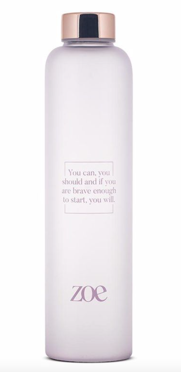 ZOE Quote Glass Bottle 750 ml