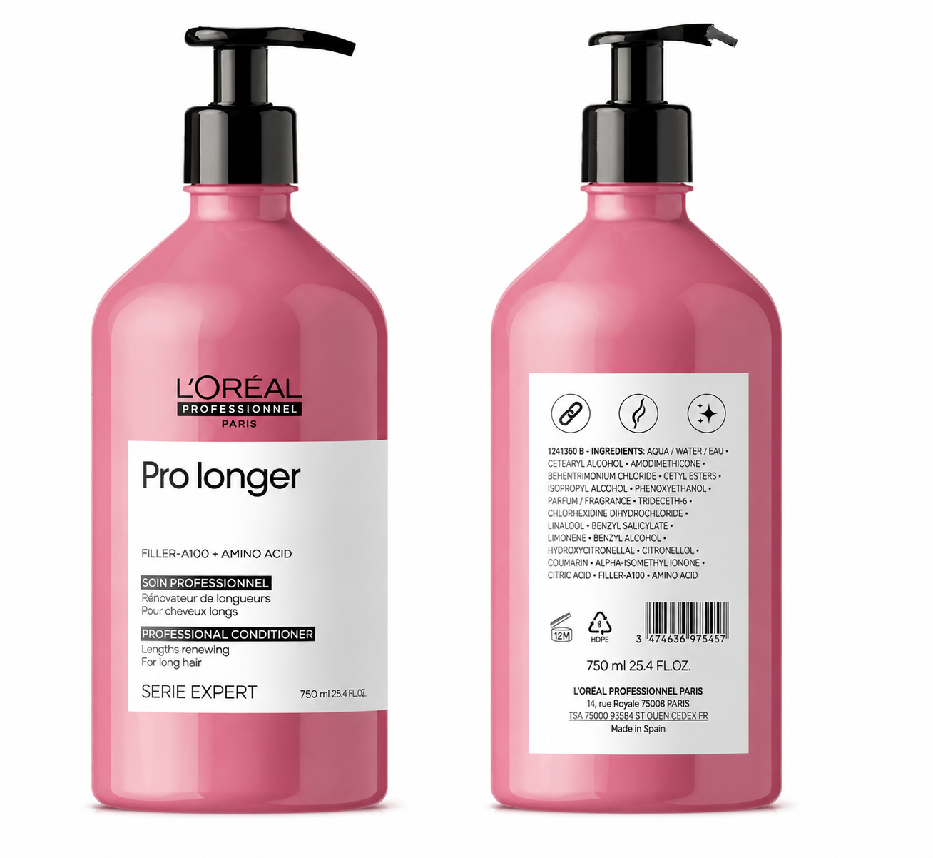 Levně L'Oréal Professionnel Pro Longer Kondicionér 750 ml (poškozený aplikátor)