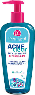 Levně Dermacol Acneclear odličovací gel s tea tree olejem, 200 ml
