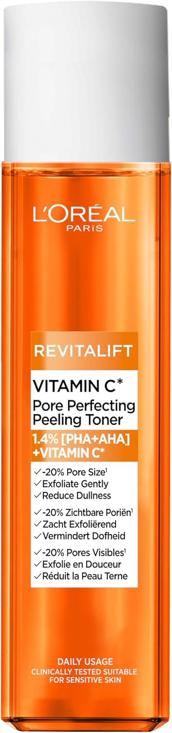 L'Oréal L’Oréal Paris Revitalift Vitamin C rozjasňující tonikum pro zúžení pórů, 180 ml