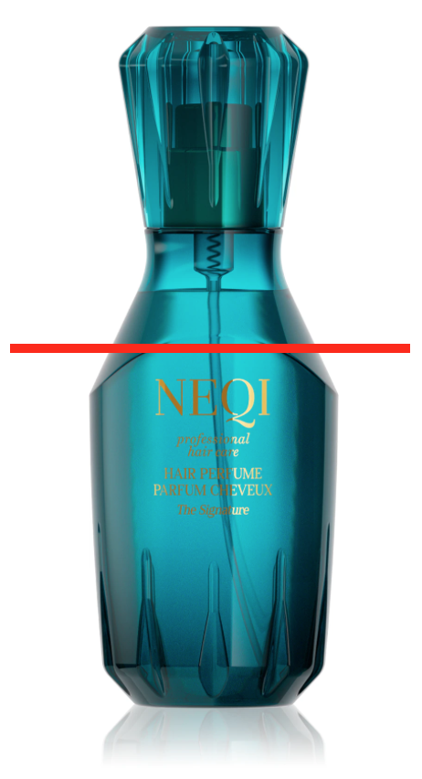 NEQI Parfém na vlasy The Signature 75 ml (chybí část obsahu)