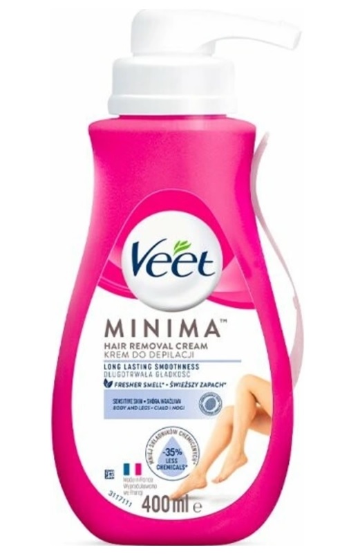 VEET Minima Depilační krém pro citlivou pokožku, 400 ml