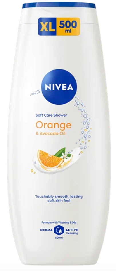NIVEA Sprchový gel s pomerančem a avokádovým olejem, 500 ml