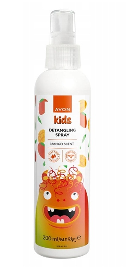 AVON Kids Sprej pro usnadnění rozčesávání vlasů s mangem, 200ml