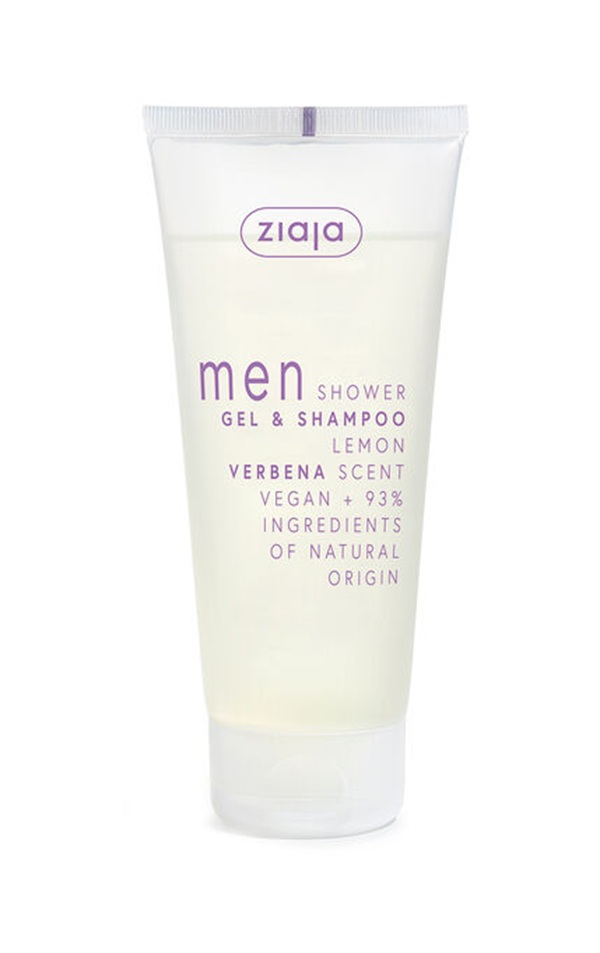 Ziaja Yego Citronová verbena sprchový gel a šampon na vlasy, 200 ml