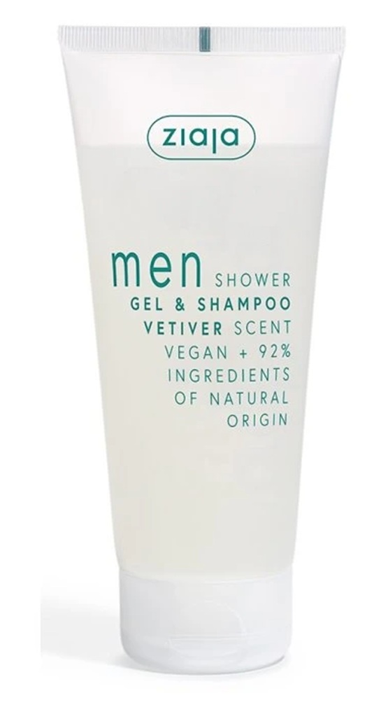 Ziaja Yego Vetiver sprchový gel a šampon na vlasy, 200 ml