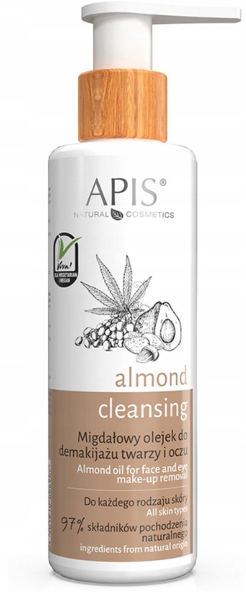 Apis Professional mandlový čisticí olej na obličej a oči, 150 ml