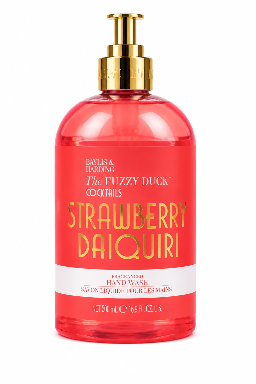 Baylis & Harding luxusní tekuté mýdlo Cocktails Strawberry 500ml (poškozený aplikátor)