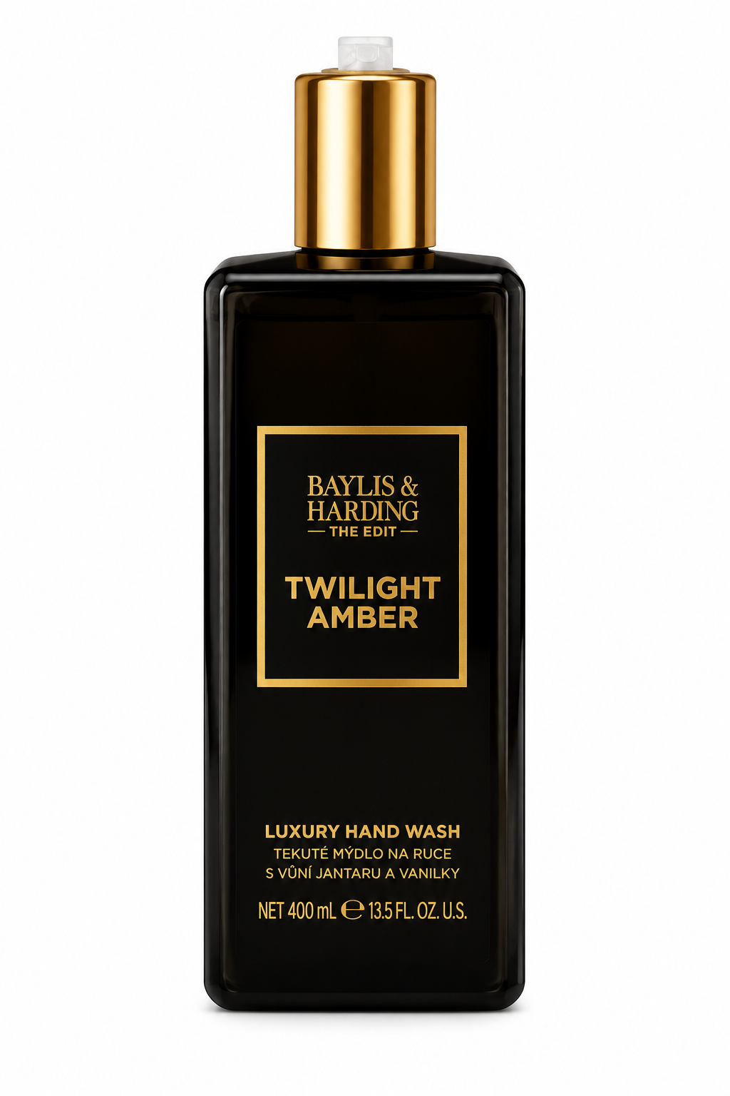 Baylis & Harding Twilight Amber luxusní tekuté mýdlo 400 ml (poškozený aplikátor)