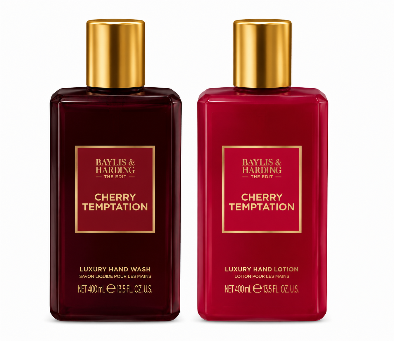 Baylis & Harding The Edit Cherry Temptation 2×400 ml (poškozený aplikátor)