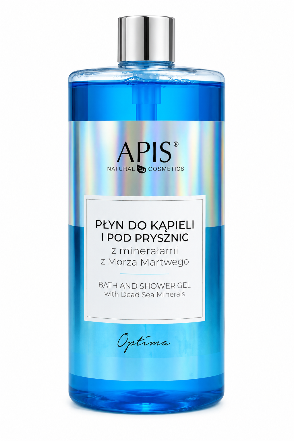 APIS Optima Koupelový a sprchový gel s minerály z Mrtvého moře 1000 ml (poškozený aplikátor)