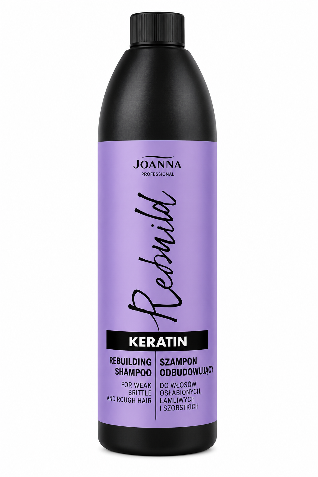 Joanna Professional Keratin Rebuilding Shampoo 1000 ml (poškozený aplikátor)