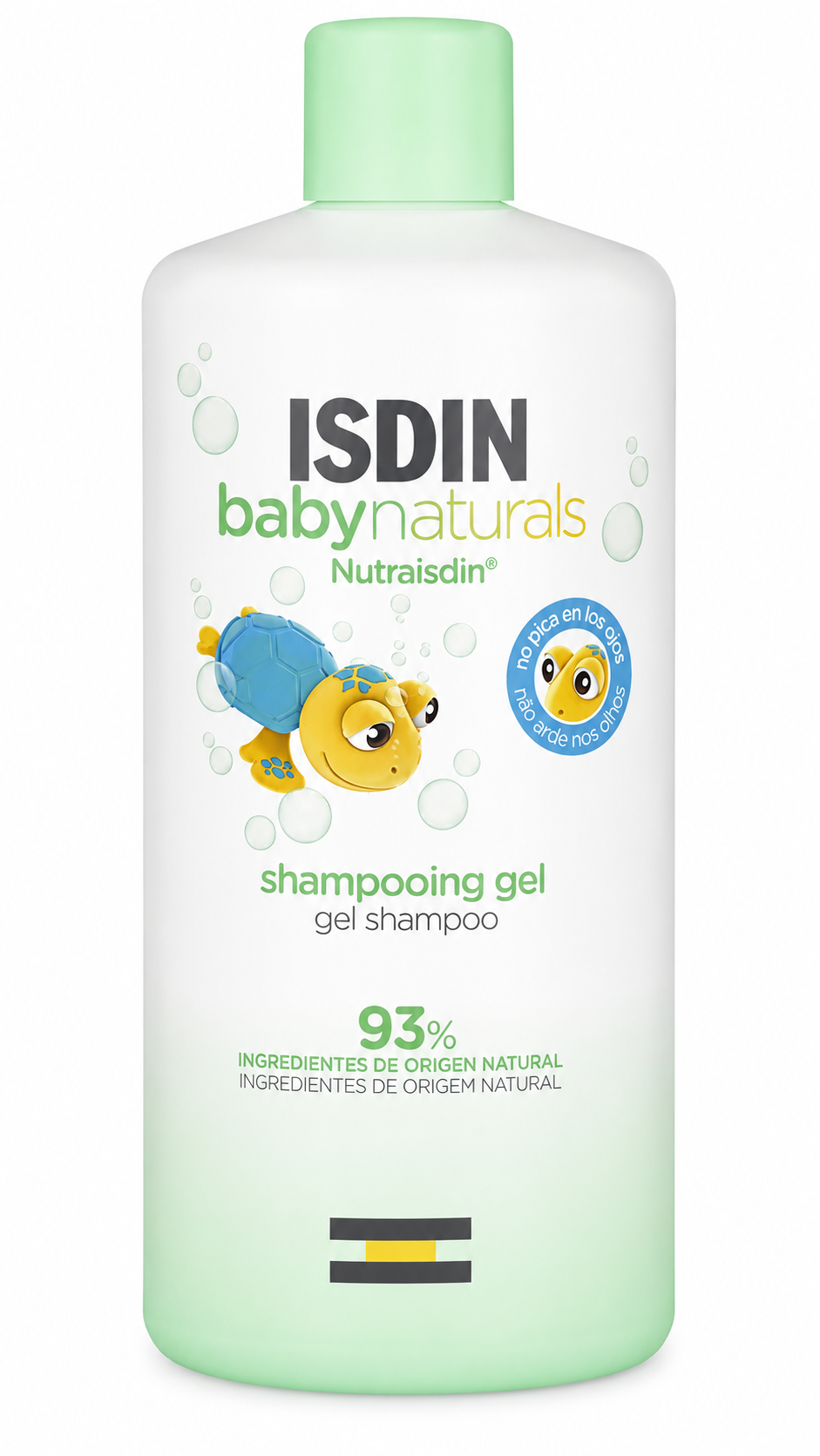 ISDIN Baby jemný mycí gel a šampon 2v1 750ml (poškozený aplikátor)
