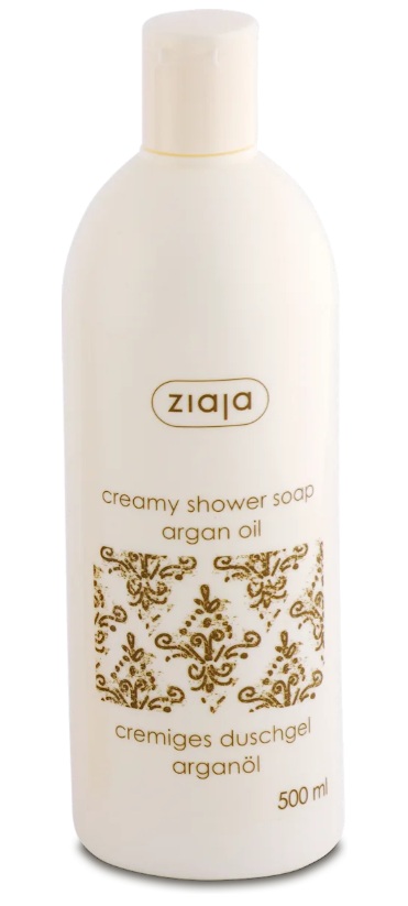 Ziaja sprchový krémový gel s arganovým olejem, 500ml (poskozeny vrchnak)