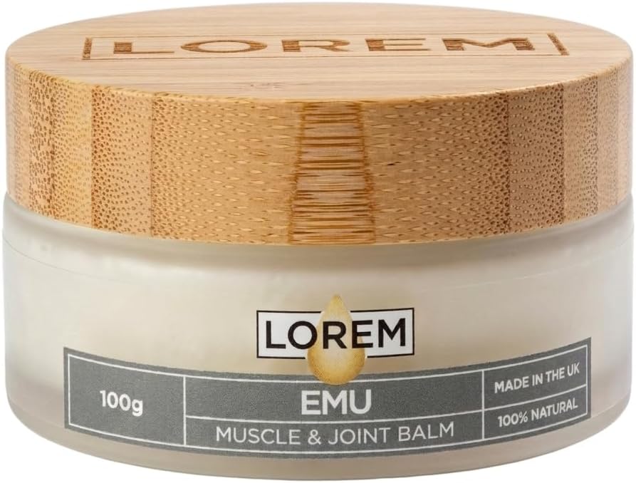 LOREM přírodní balzám na masáž svalů a kloubů, 100 g