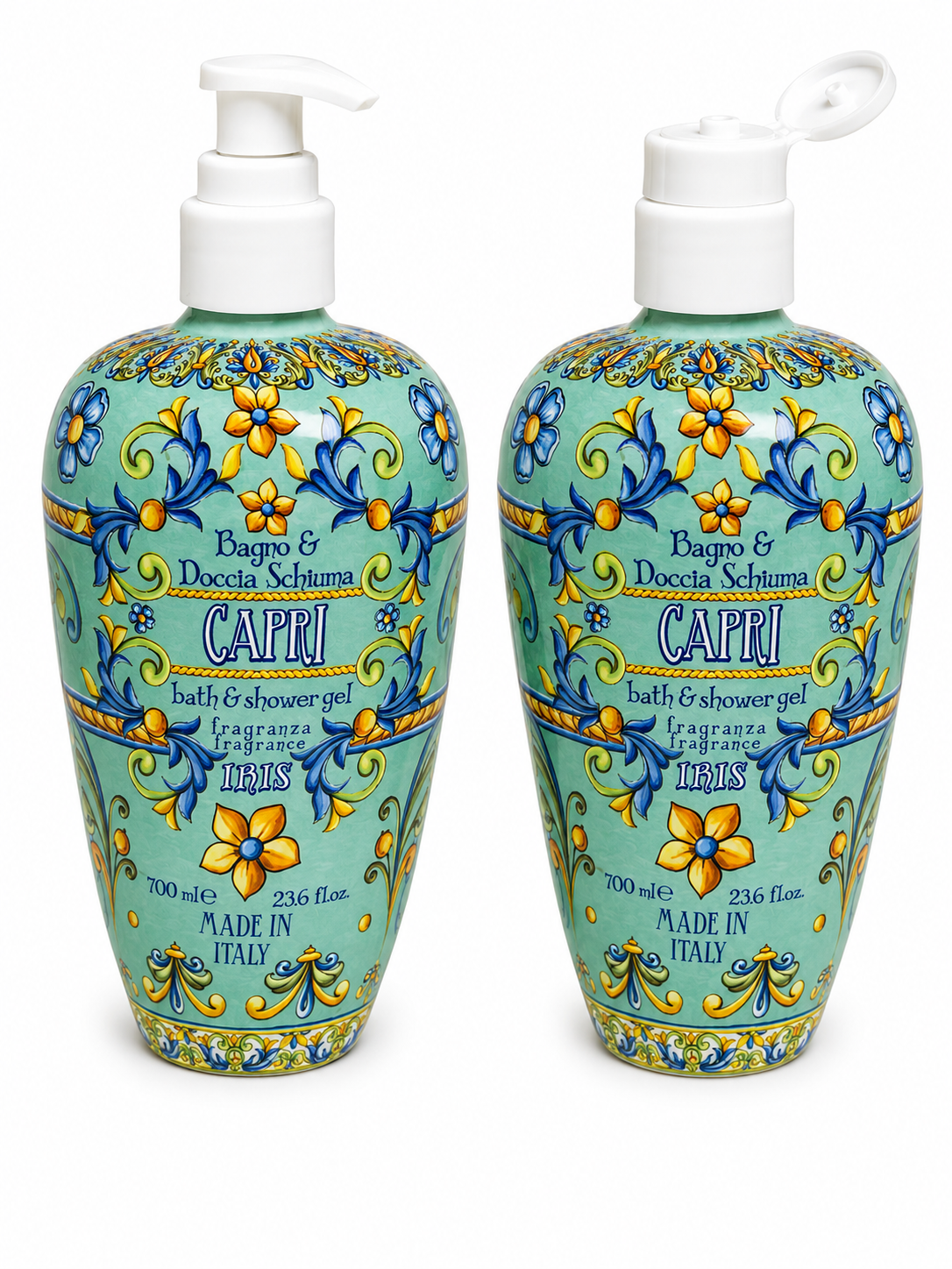 RUDY PROFUMI SRL Rudy Profumi Le Maioliche Capri Iris Bath & Shower Gel , 700 ml (poškozený aplikátor)