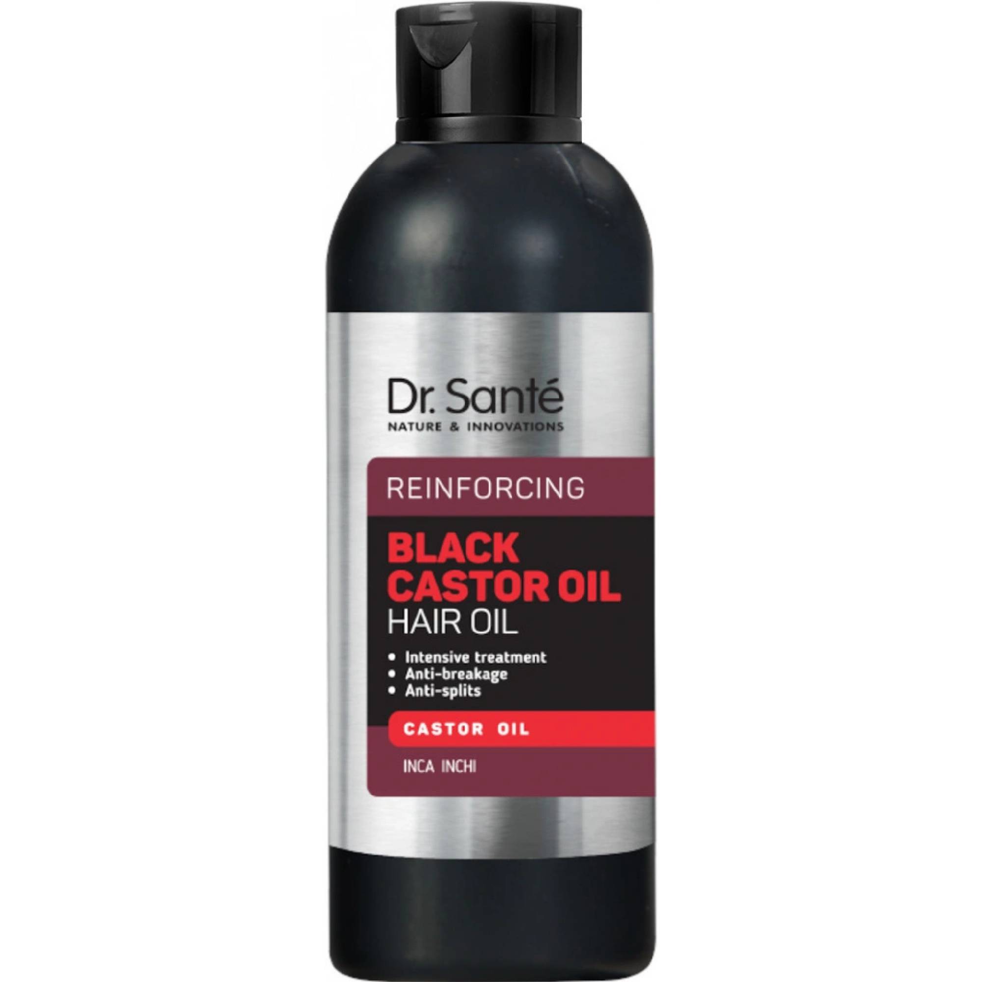 Dr. Santé Dr. Sante Reinforcing Black Castor Oil Hair Oil Intensive Treatment, 100 ml, krabička chybí