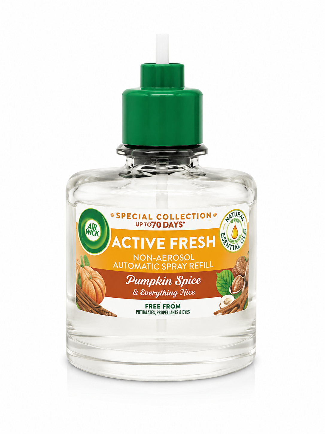 Air Wick Active Fresh Pumpkin Spice & Everything Nice 228 ml (poškozený aplikátor)