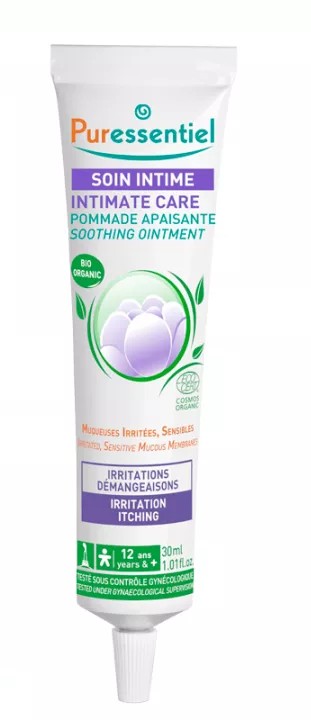 Puressentiel Soin Intime Pommade Apaisante, 30 ml, krabička chybí