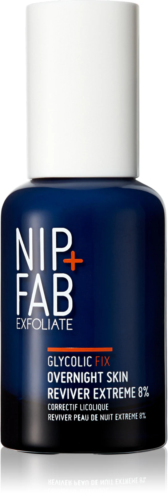 NIP+FAB Exfoliate Glycolic Fix Overnight Skin Reviver Extreme 8%, 45 ml