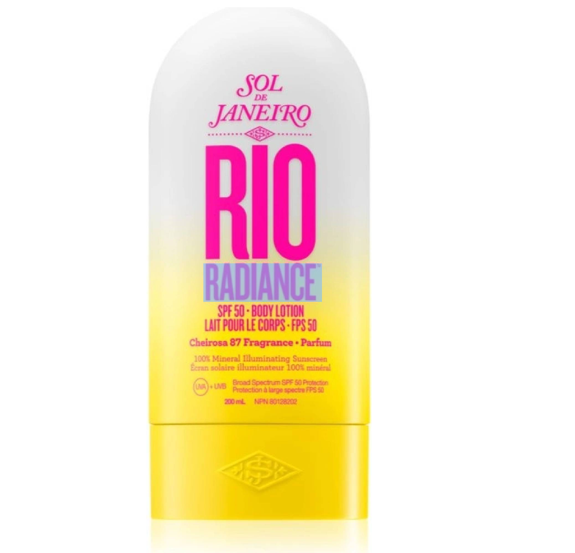 Sol de Janeiro Rio Radiance Body Lotion SPF 50 – Tělové mléko SPF 50, 200 ml Datum spotřeby: 12/25