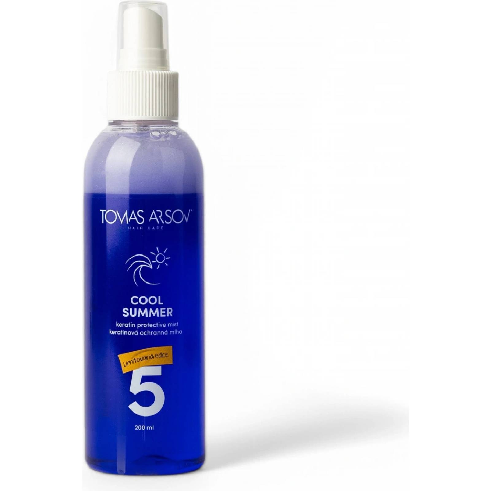 Tomas Arsov KERATIN hydratační a ochranný sprej na vlasy 200 ml, EXP: 05/2026