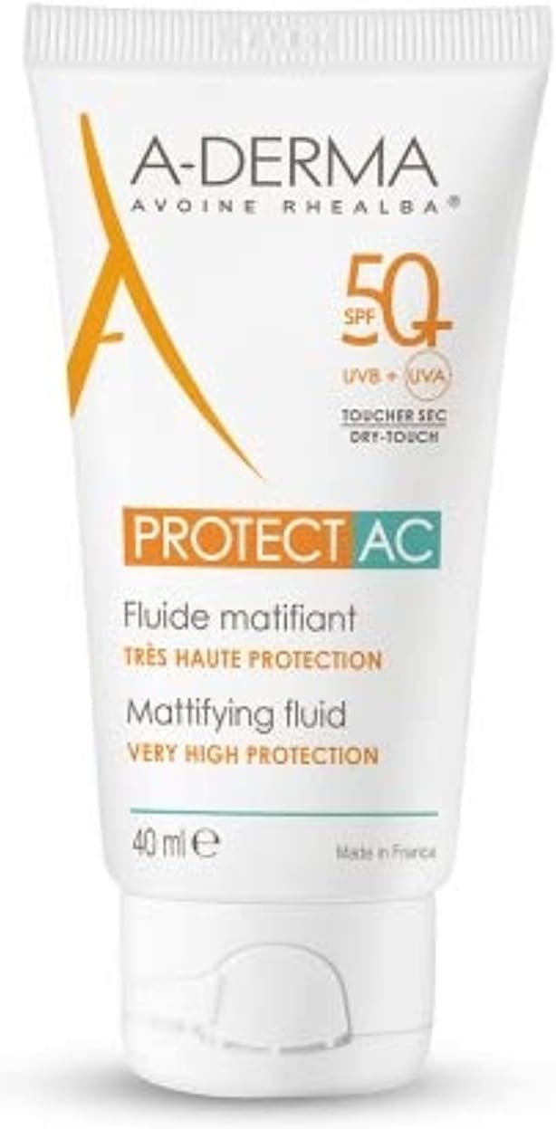A-DERMA Protect AC Matující fluid SPF50+ 40 ml, EXP: 05/2026