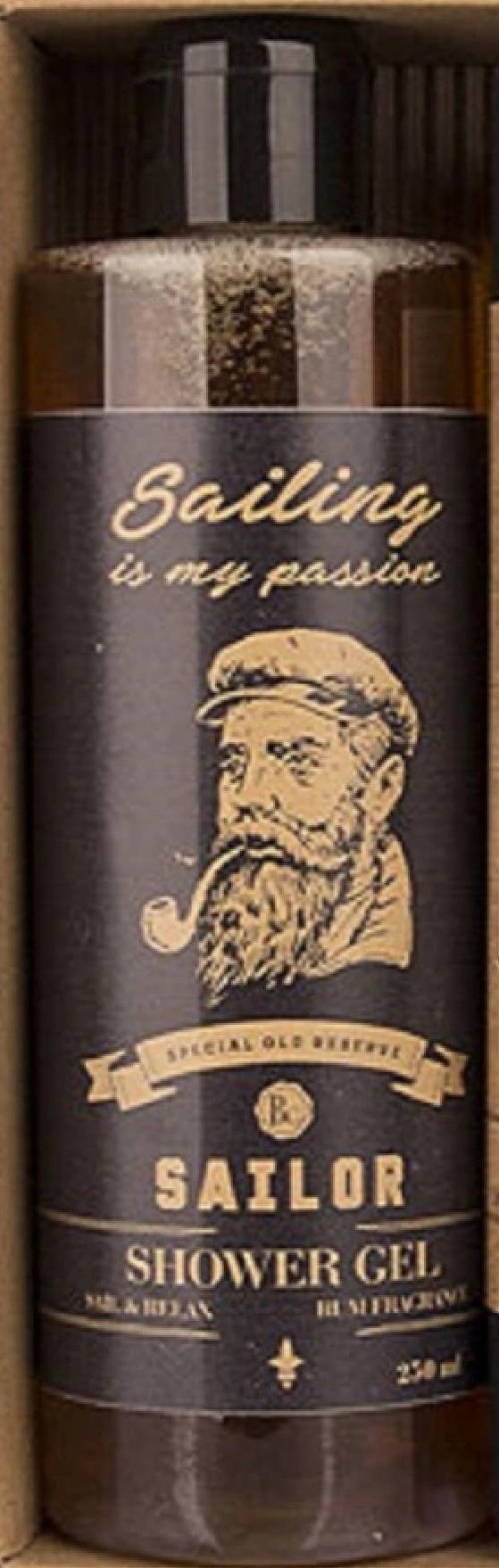 Bohemia gifts Sailor Is My Passion – Oil Shower Gel (Olejový sprchový gel s vůní rumu), 250 ml