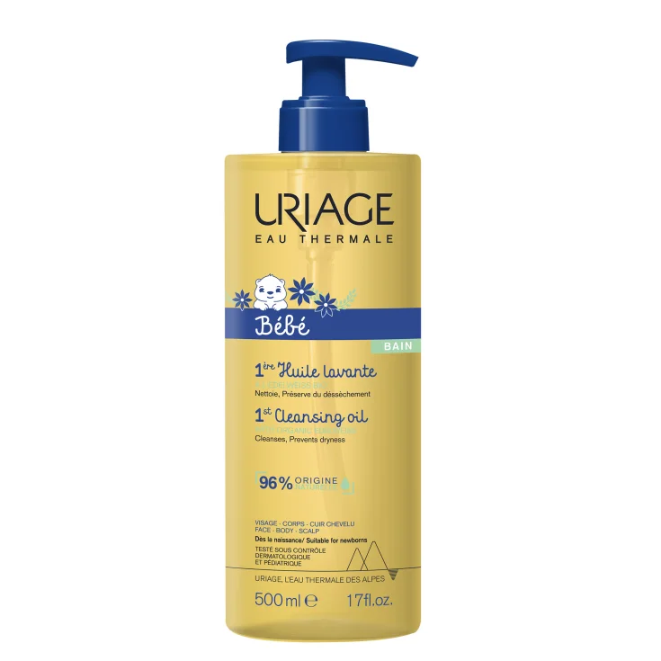 Bébé Uriage čistící olej, 500ml, poškozený aplikátor
