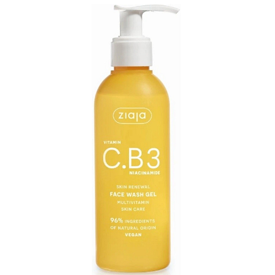 Uriage Ziaja Vitamín C.B3 Niacinamide pleťový čistíci gél 190 ml, poškozený aplikátor