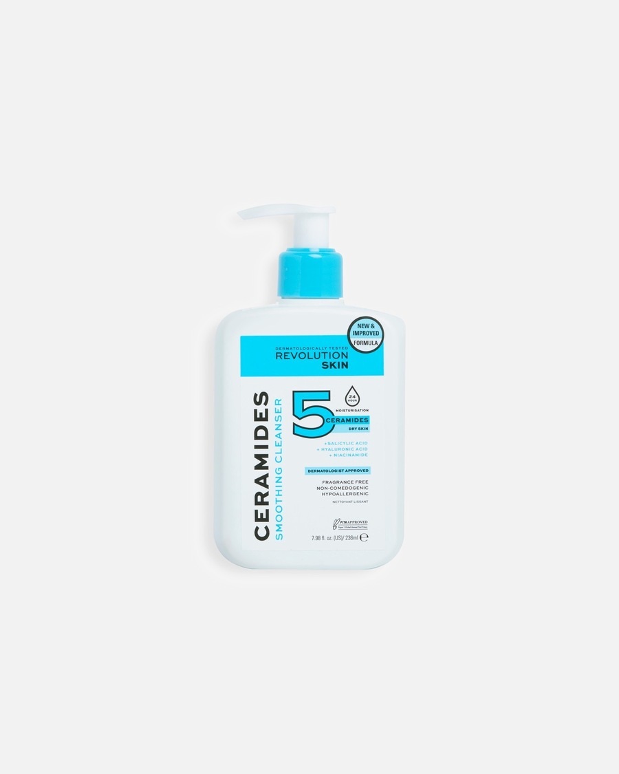Revolution Ceramides Smoothing Cleanser Čistiaci gél, 236 ml