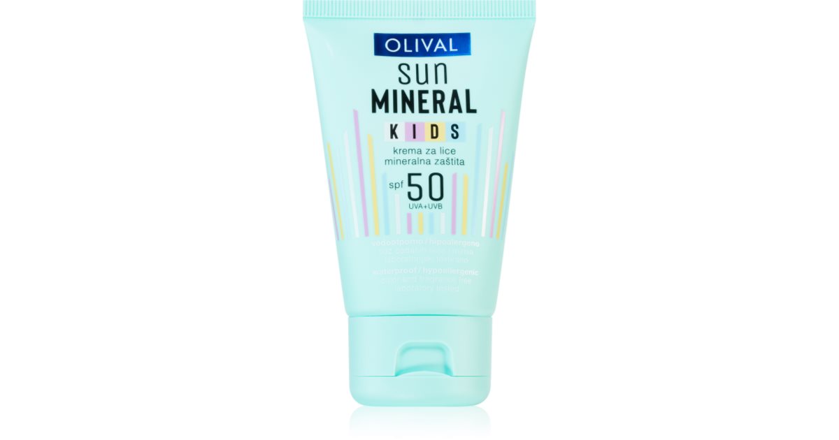 Olival Sun Mineral Kids dětský opalovací krém SPF 50, 50 ml (EXP 04/2026)