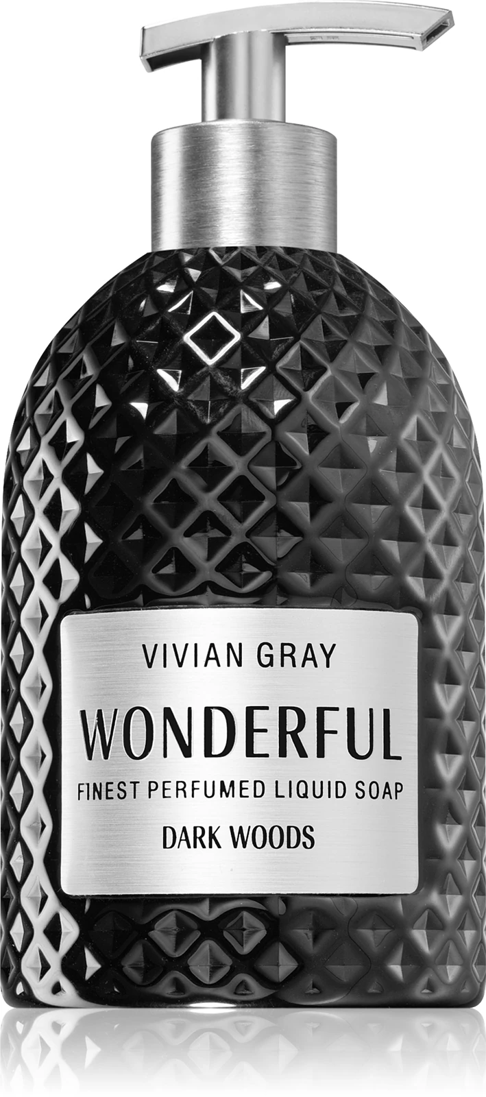 Vivian Gray Wonderful Dark Woods luxusné tekuté mydlo na ruky 500 ml, (Poškozený aplikátor)