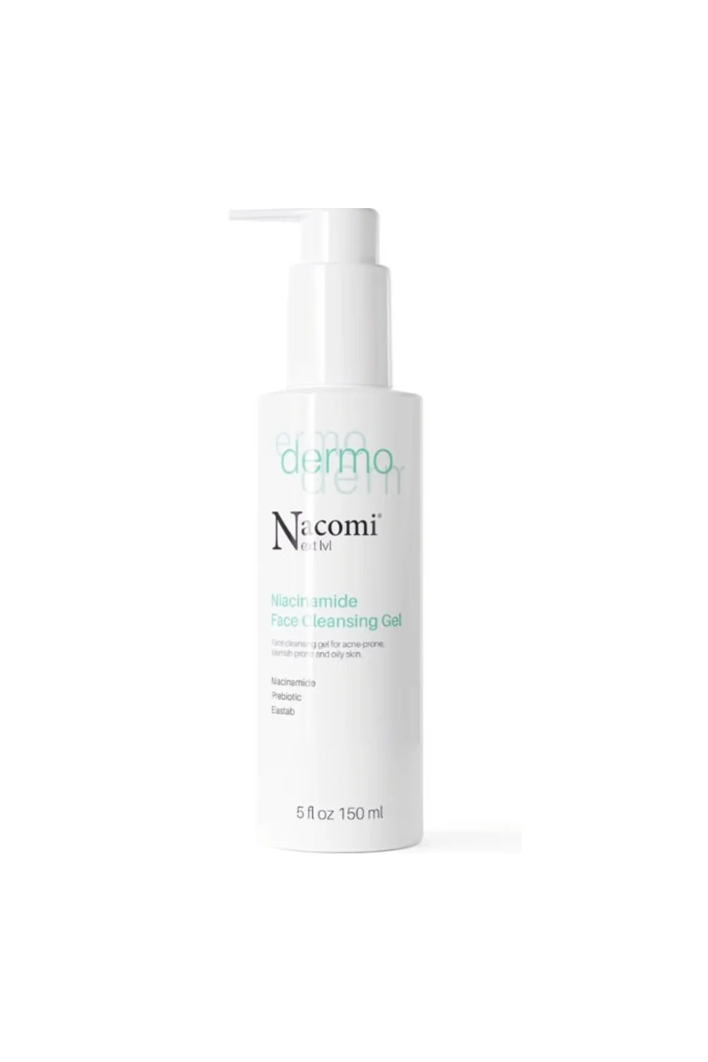 Nacomi Dermo Niacinamide čisticí gel na tvář, 150 ml, ( poškozený aplikátor ) EXP. 04/2026