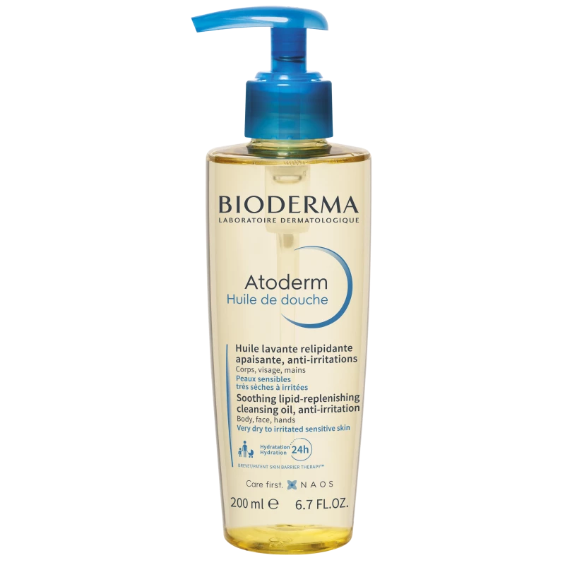 BIODERMA Atoderm sprchový olej ,200 ml, (poškozený aplikátor)