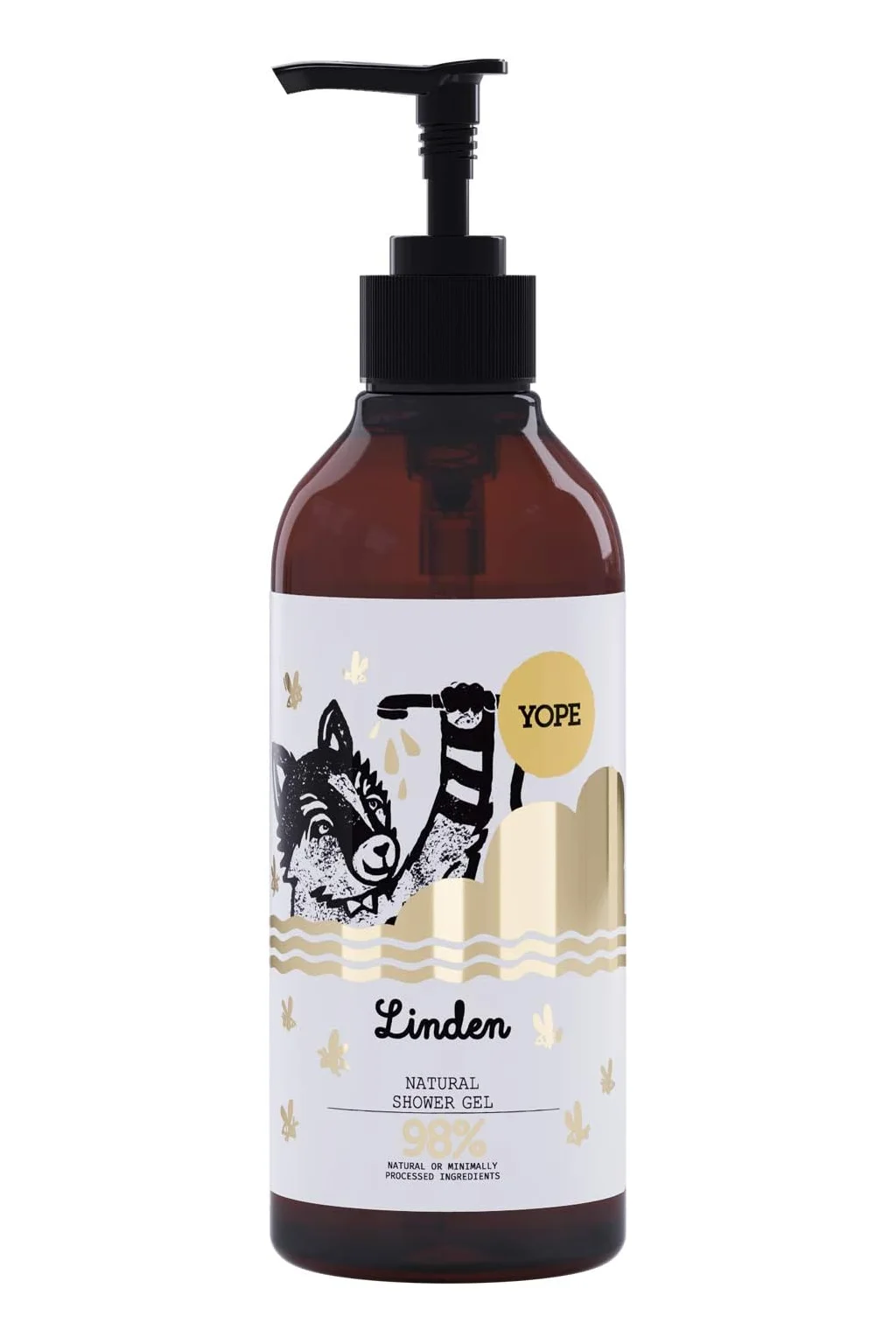 YOPE Linden sprchový gel, 400 ml