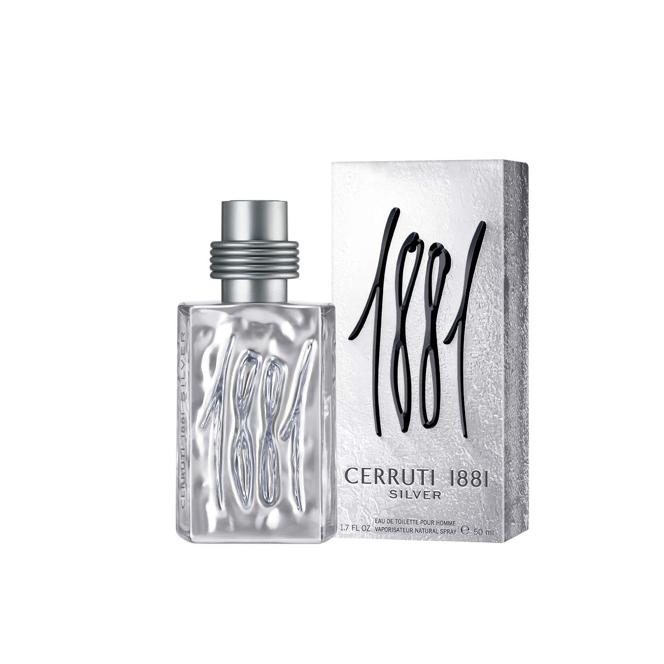 Cerruti 1881 Silver EDT M toaletní voda pro muže 50 ml-Rozbalené (min 90% objemu)