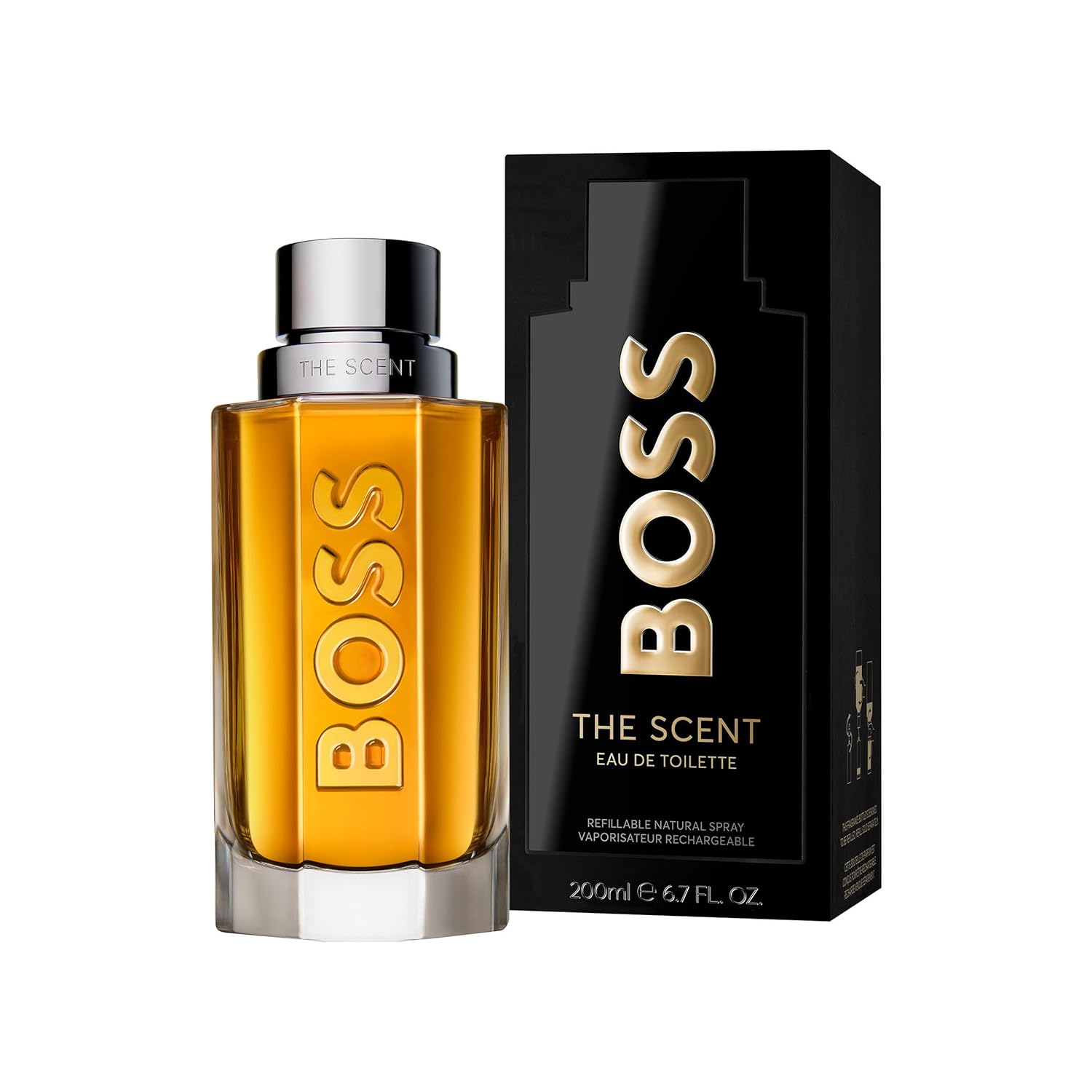 Hugo Boss Boss The Scent toaletní voda pro muže 200 ml Stav: rozbalený (bez fólie, ale plný)