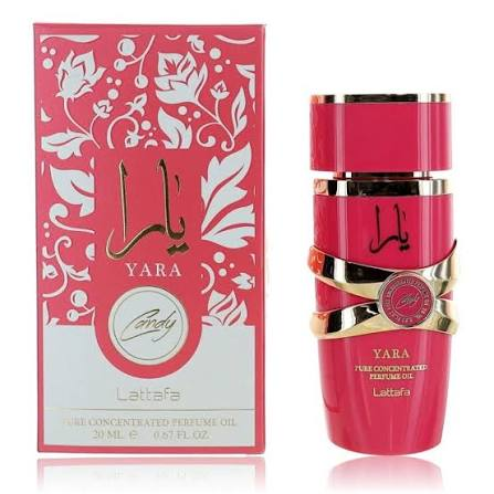 Lattafa Yara Candy – dámský koncentrovaný parfémovaný olej 20ml