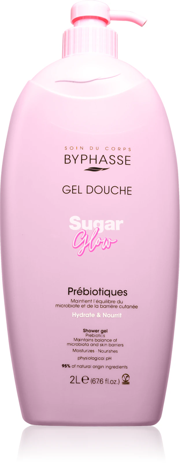 BYPHASSE Gel Douche Sugar Glow 2 L(zlomený aplikátor )