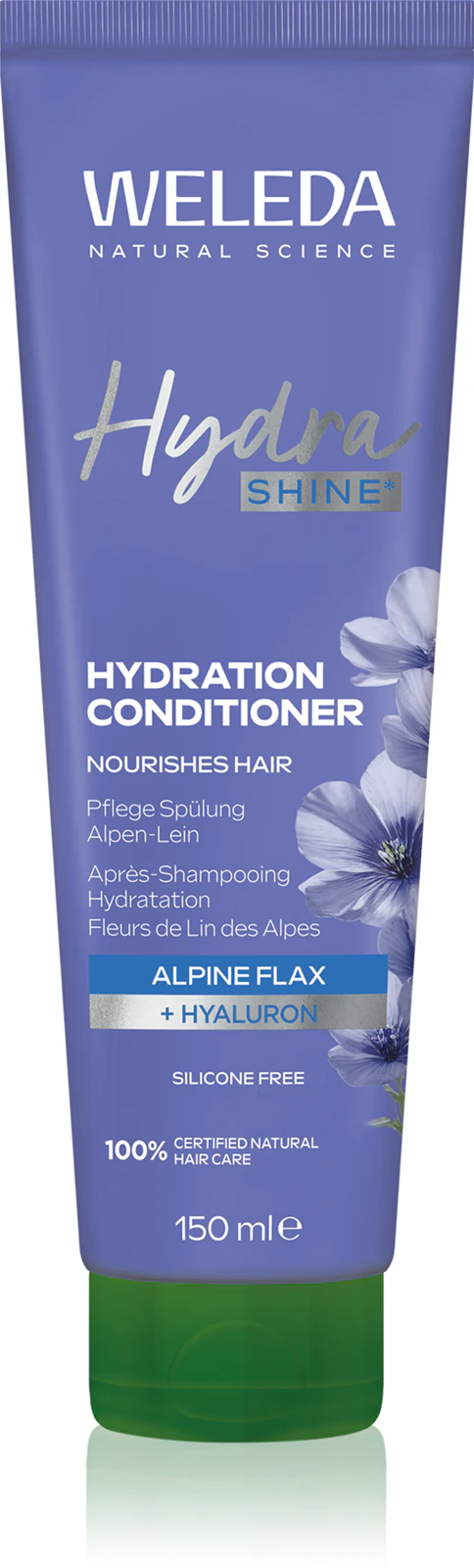 Weleda Hydra Shine – hydratační kondicionér, 150 ml