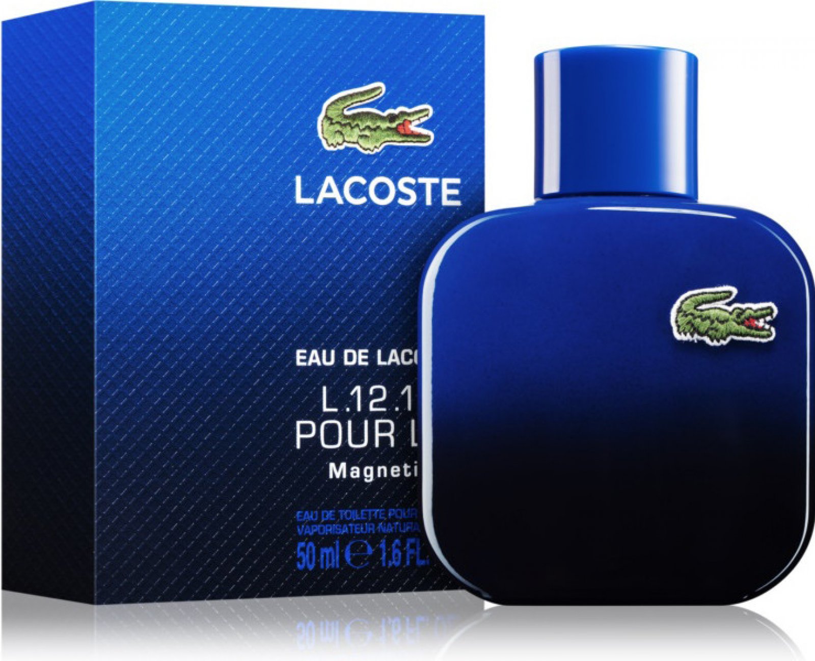Lacoste Eau de Lacoste L.12.12 Pour Lui Magnetic, toaletní voda pánská, 50 ml, bez uzávěru
