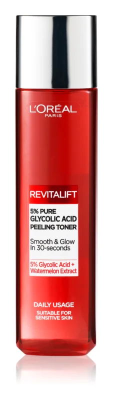 L'Oréal Revitalift peeling toner, 180 ml