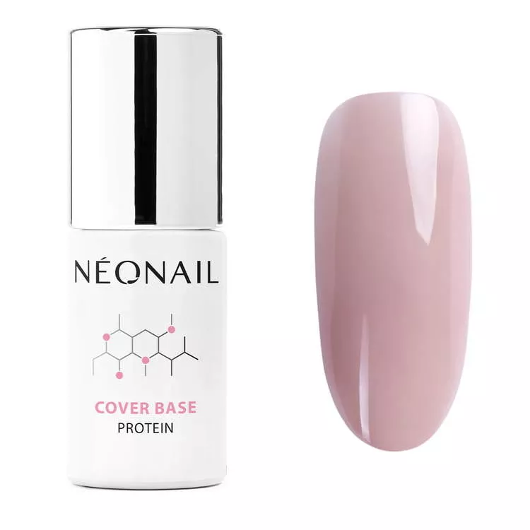 Neonail, Cover base protein, odstín Soft nude, 7,2 ml