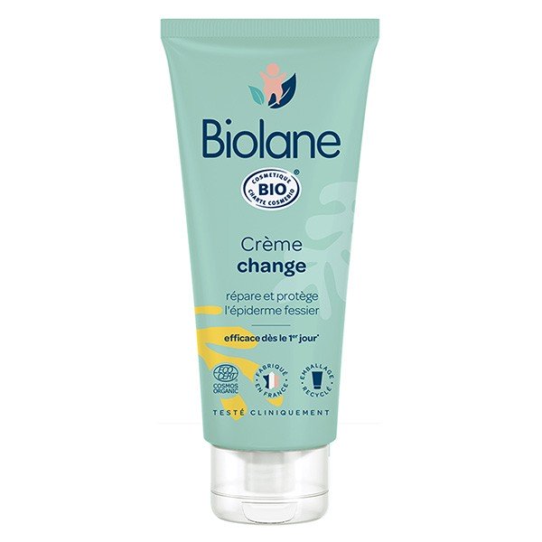 Biolane Biolane, Crème de change BIO, krém proti opruzeninám, 100 ml