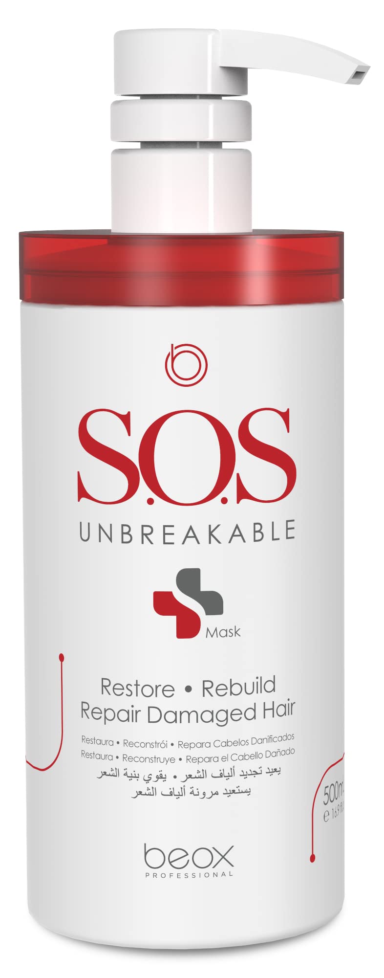 SOS Unbreakable, maska pro poškozené vlasy, 500 ml
