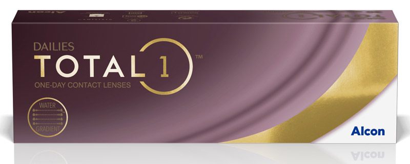 Dailies Total 1 jednodenní kontaktní čočky, měkké, 30 kusů, BC 8,5 DIA 14,1 -1 dioptrie1