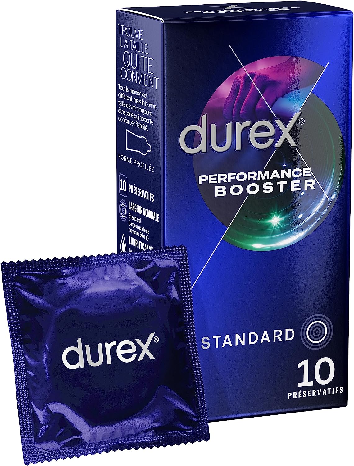 Durex PERFORMANCE BOOSTER - 10 kondomů