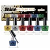 Shine 6 x10ml Glitter Nail Polishes Limited Edition