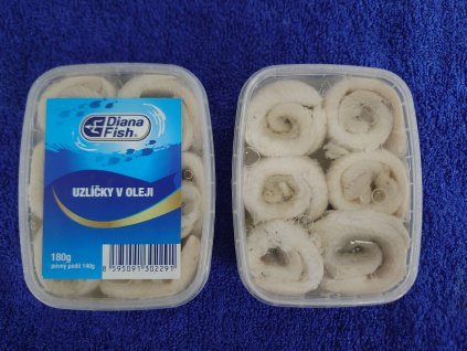 Uzlíčky sleďové v oleji